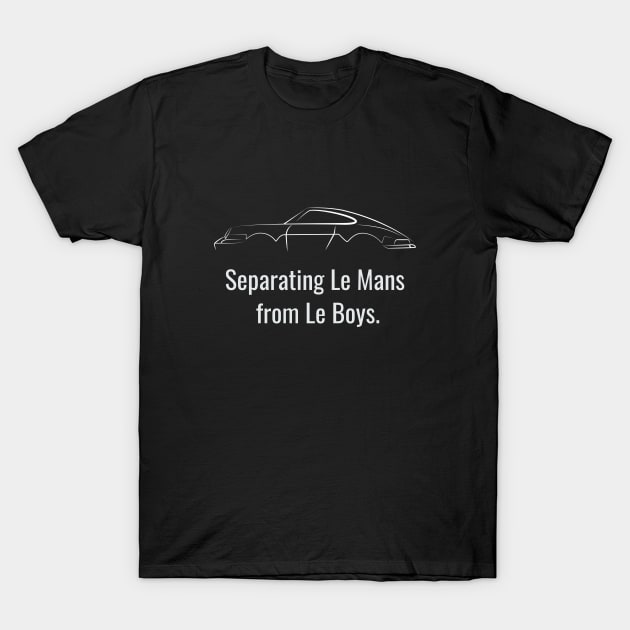 Separating Le Mans From Le Boys T-Shirt by v55555